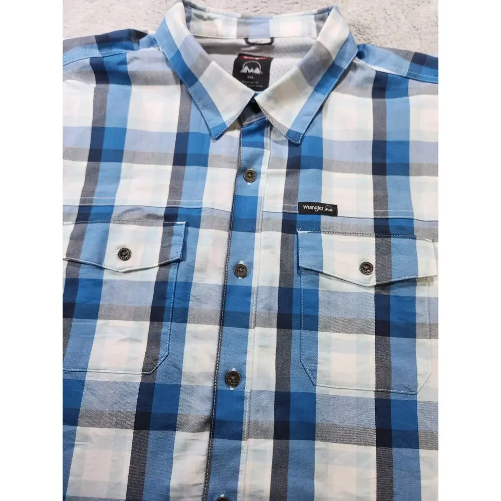 Wrangler Men's 2XL-2 Pack Button‎ down shirts
